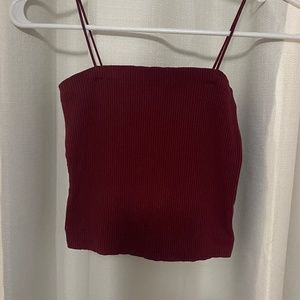 american eagle cropped tank